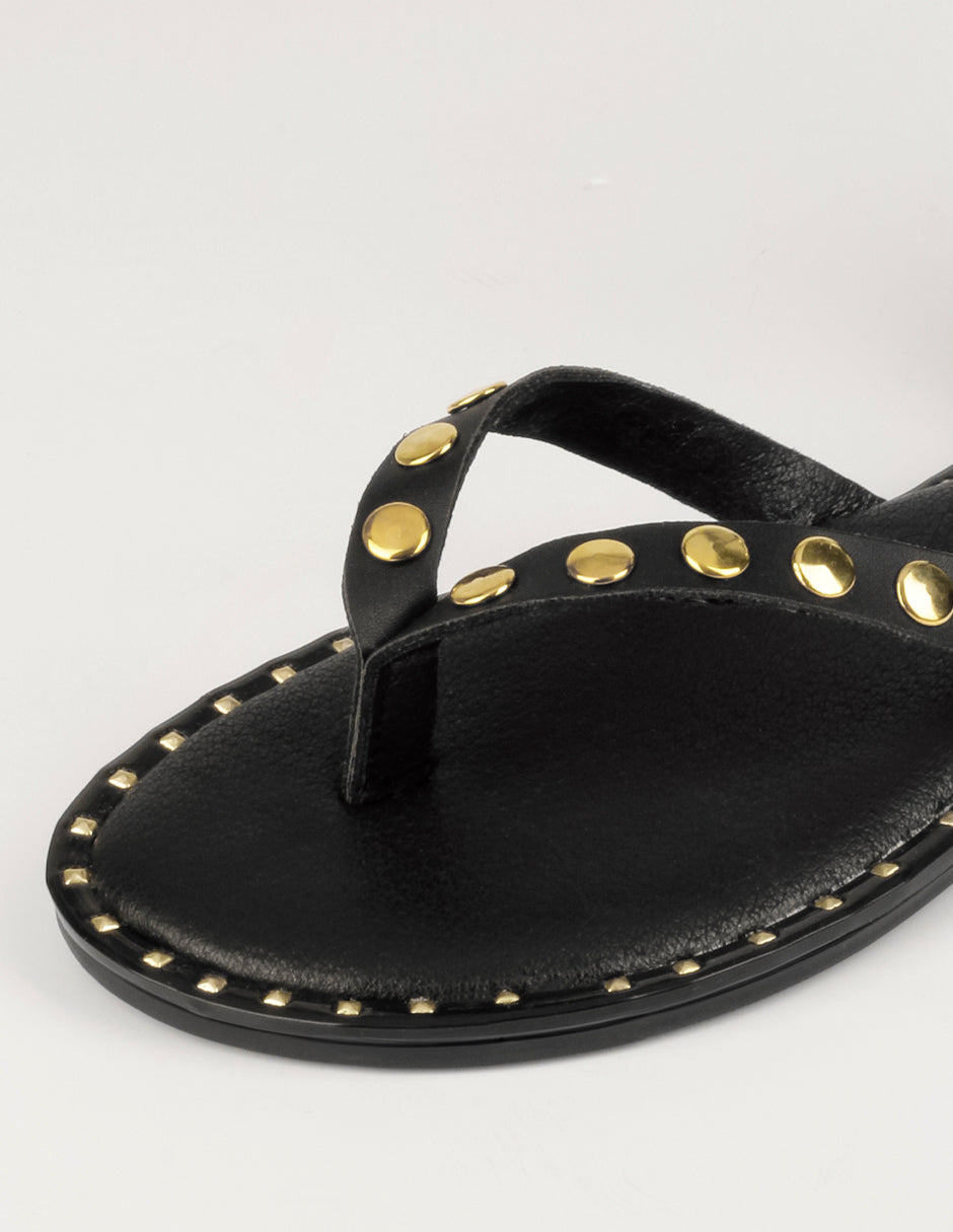 Sandalias de piso Birt en Sintético – Negro