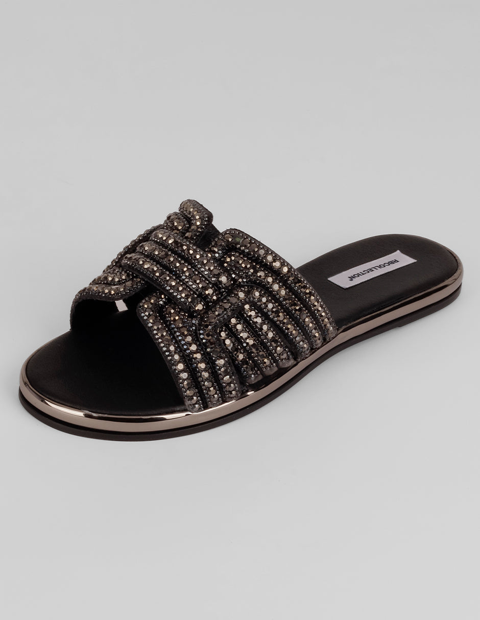 Sandalias de piso Soft en Sintético – Negro