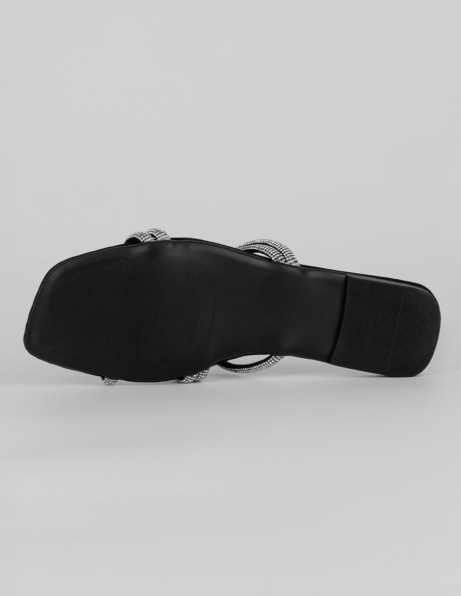Sandalias de piso Soft en Sintético – Negro
