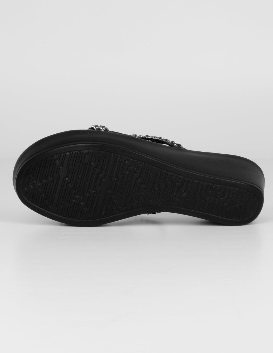 Sandalias con plataforma Naia en Sintético – Negro