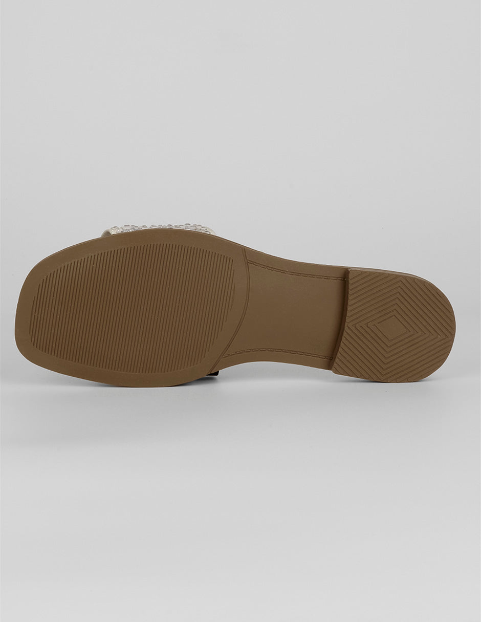 Sandalias de piso Soft en Sintético – Blanco