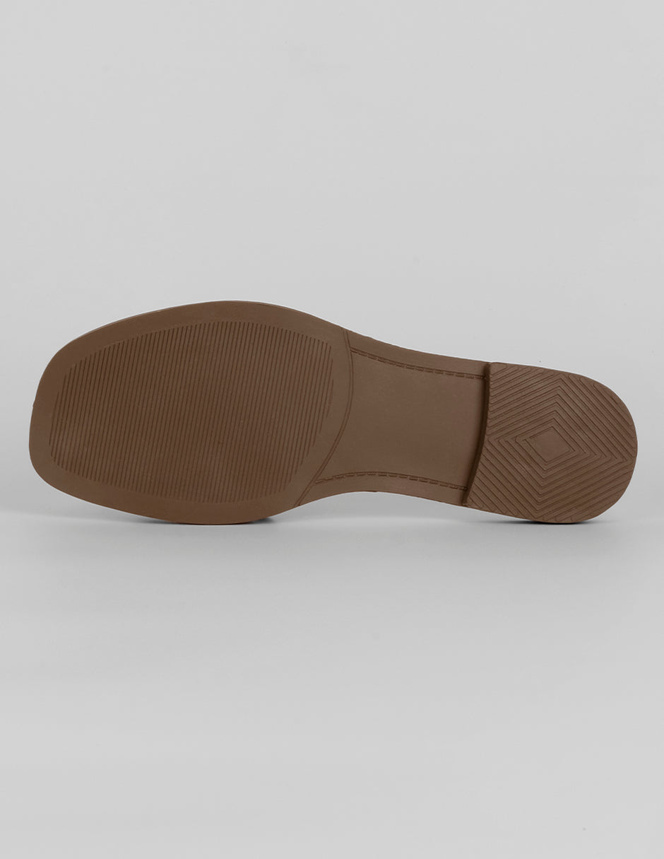 Sandalias de piso Soft en Sintético – Dorado