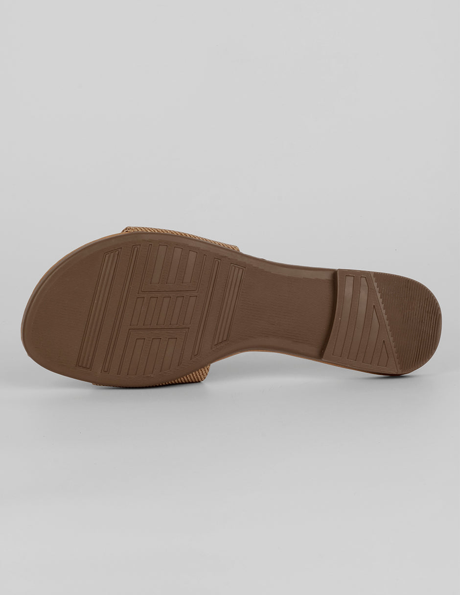 Sandalias de piso Soft en Sintético – Café