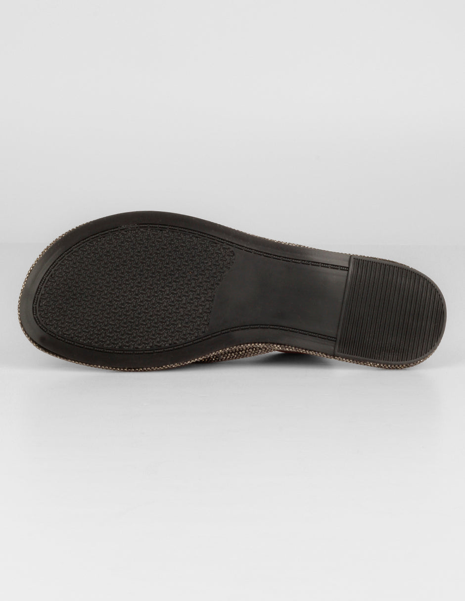Sandalias de piso Soft en Sintético – Plata