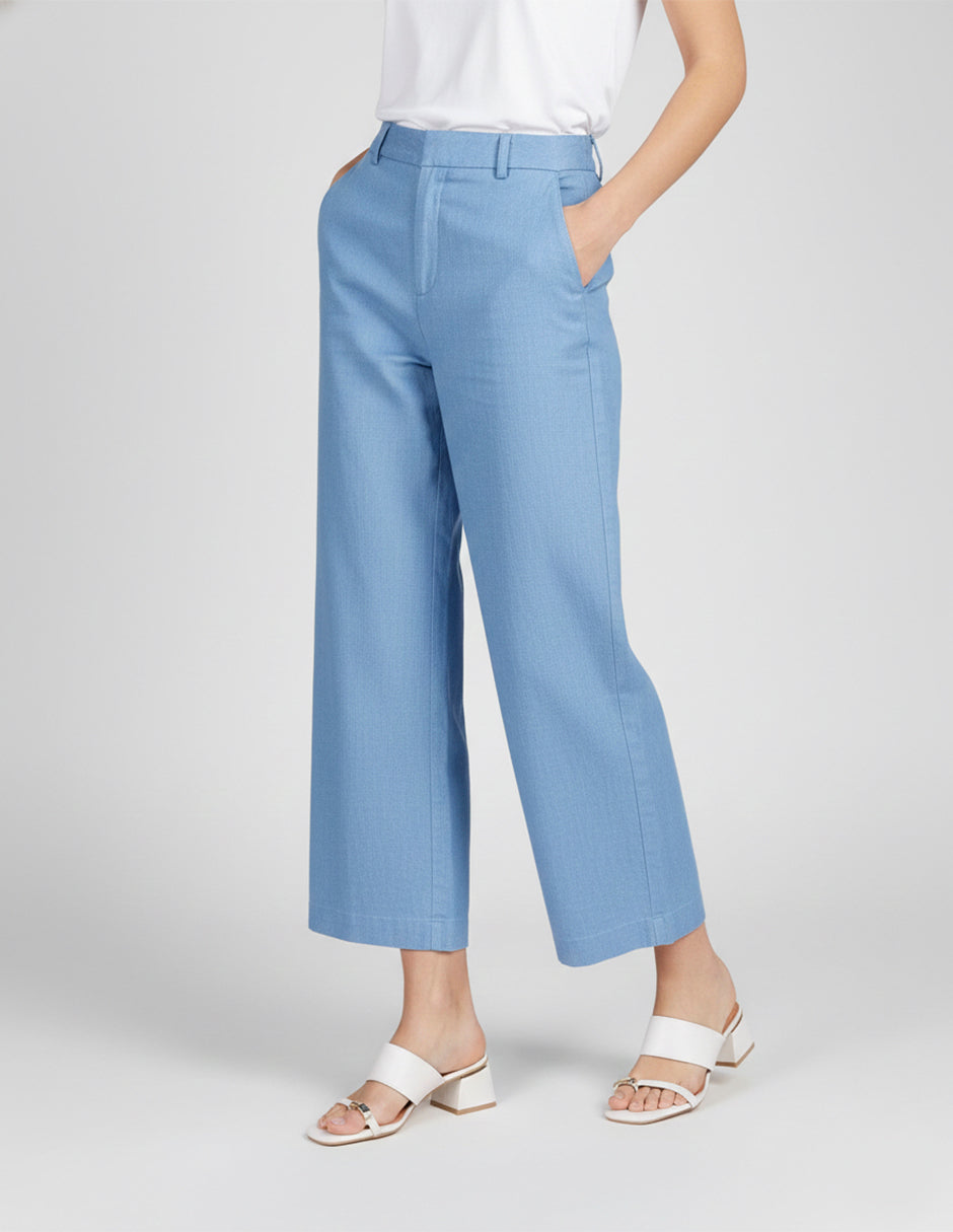 Sandalia con tacón Alnia en Piel vegana – Blanco