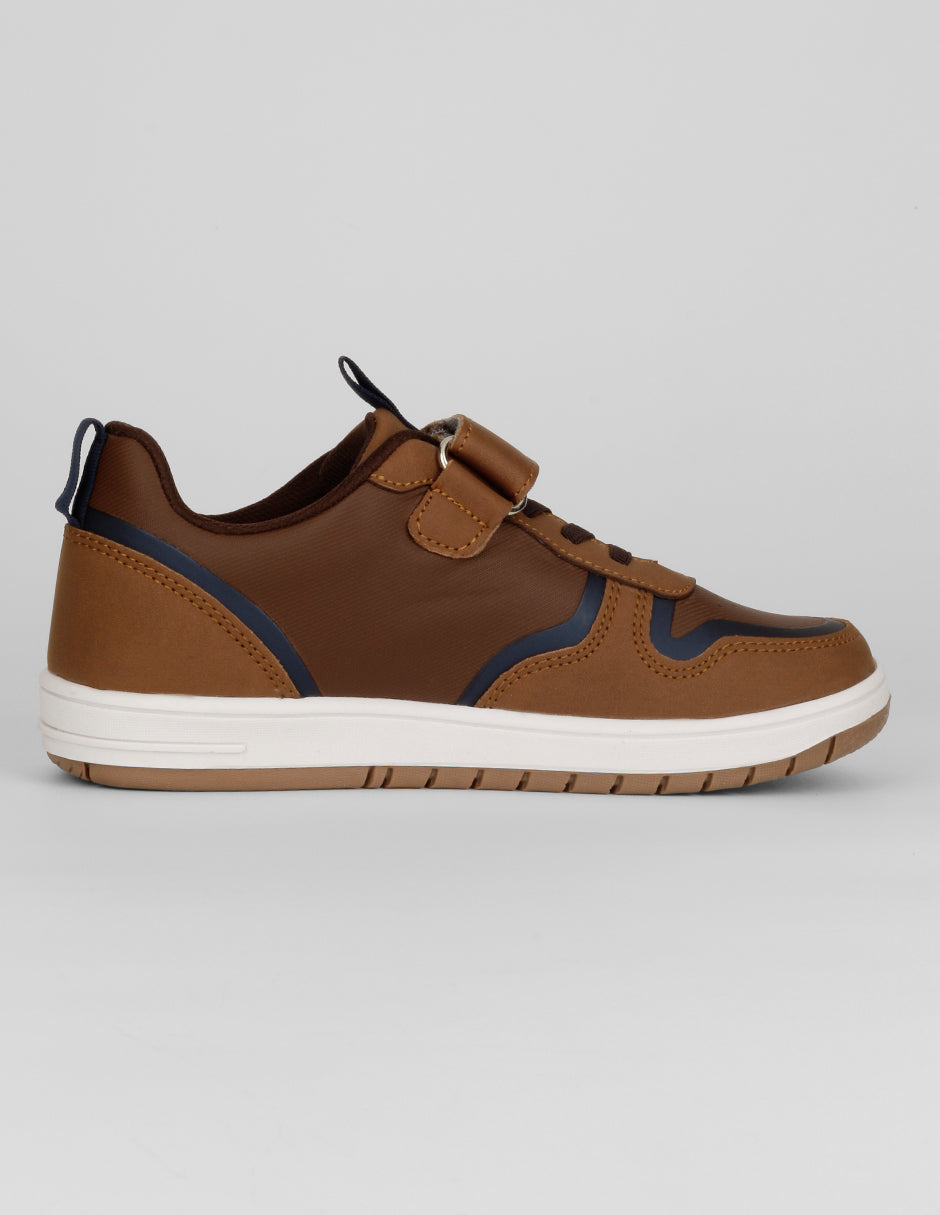 Tenis Kids en Piel vegana – Café
