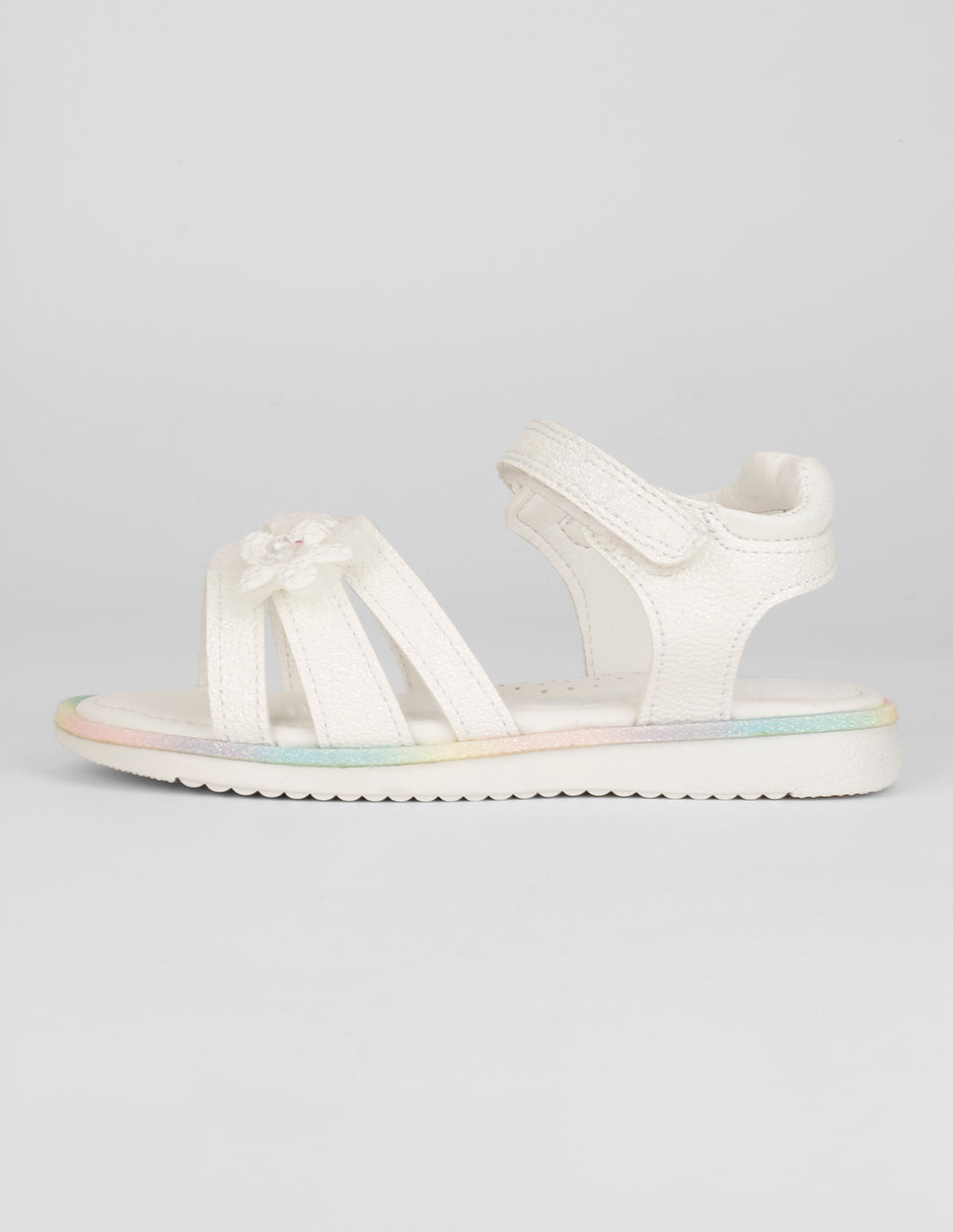 Sandalias Kids en Sintético – Blanco