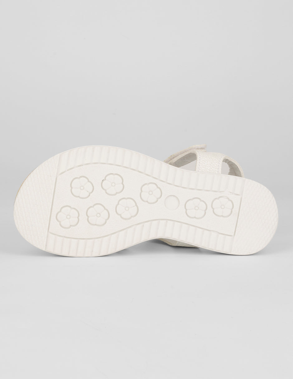 Sandalias Kids en Sintético – Blanco