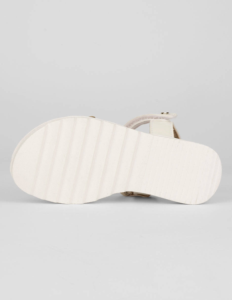 Sandalias Kids en Sintético – Blanco