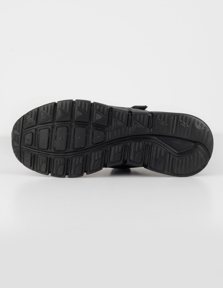 Tenis sin cordones  Comfy en Textil – Negro