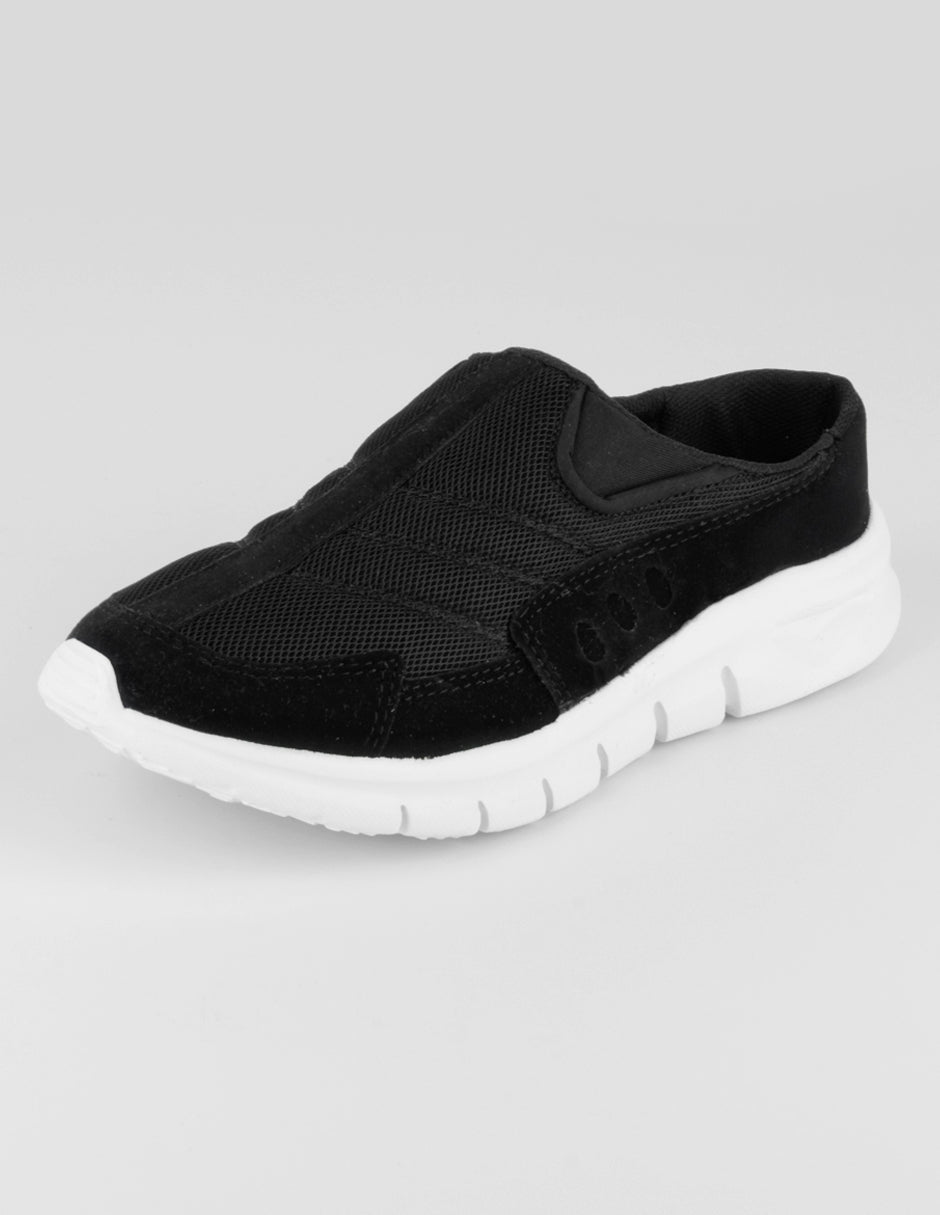 Tenis sin cordones  Comfy en Textil – Negro