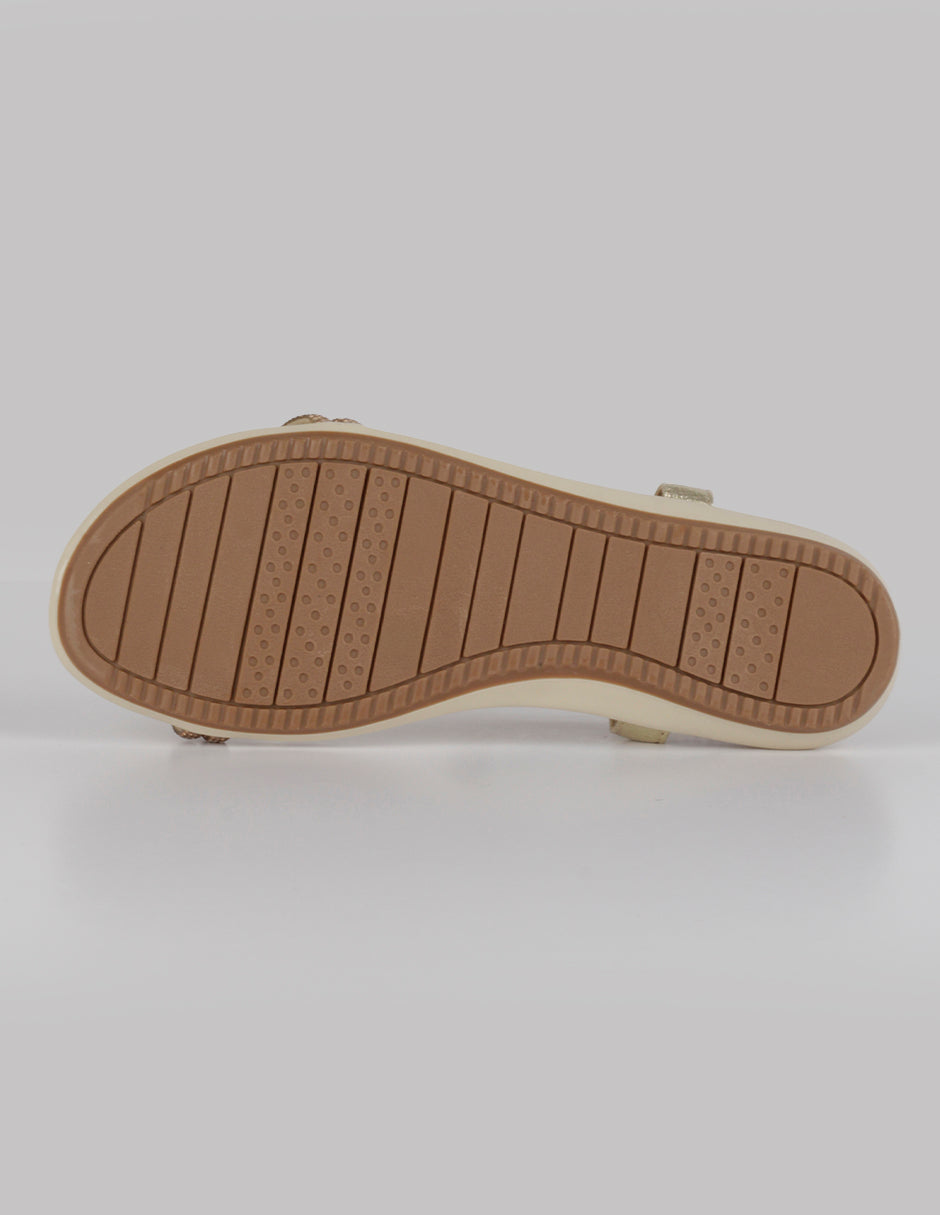 Sandalias de piso Hand made en Sintético – Café