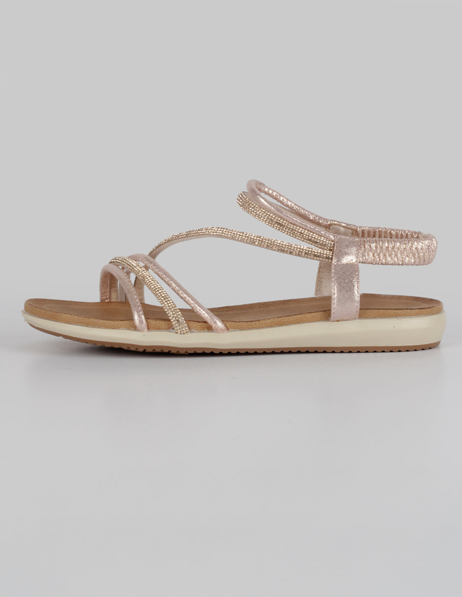 Sandalias de piso Hand made en Sintético – Rosa