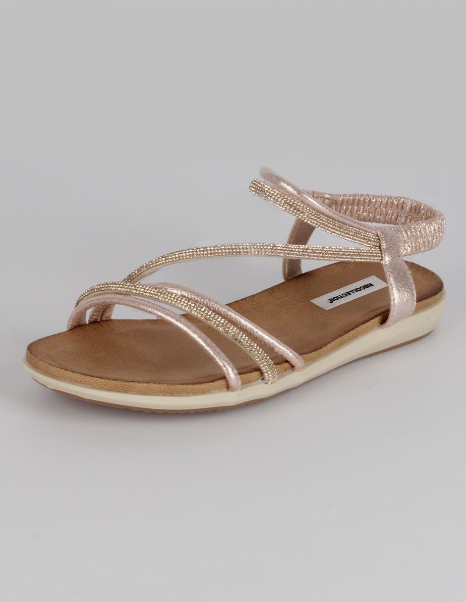 Sandalias de piso Hand made en Sintético – Rosa
