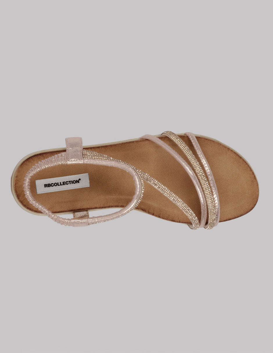 Sandalias de piso Hand made en Sintético – Rosa