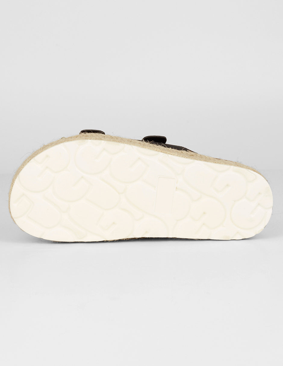 Sandalias con plataforma Yuri en Piel vegana – Negro