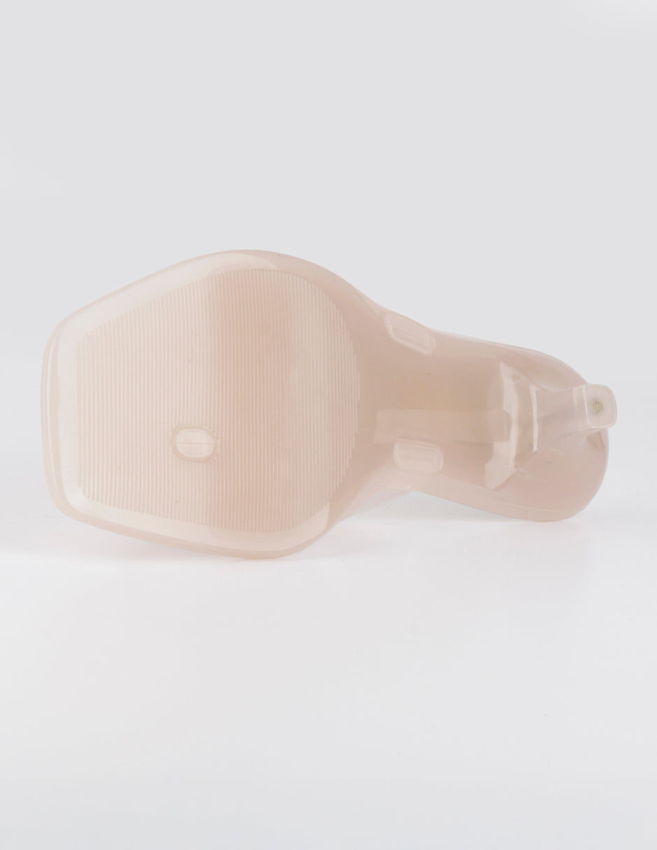 Sandalia con tacón Ave en Sintético – Beige