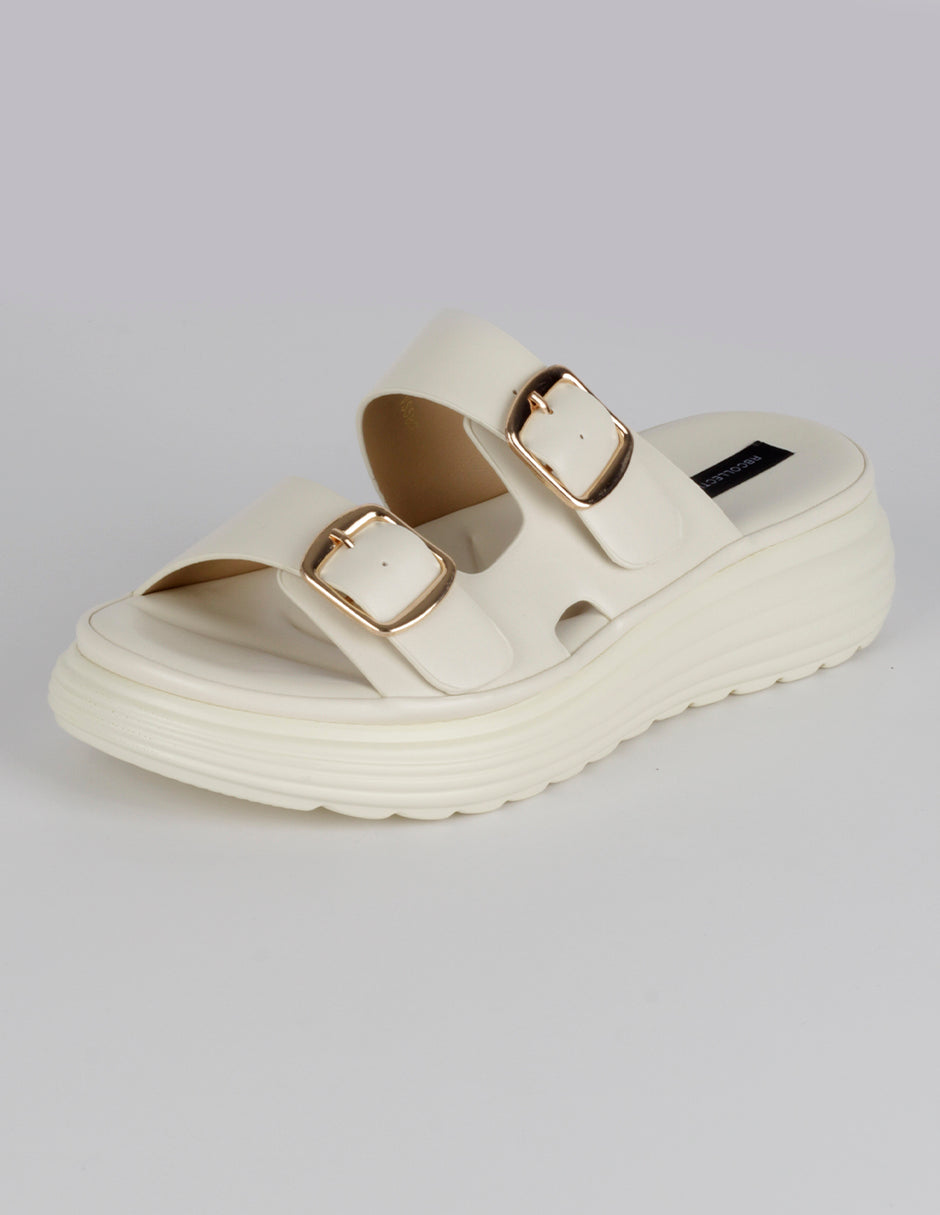 Sandalias con plataforma Steps en Sintético – Beige