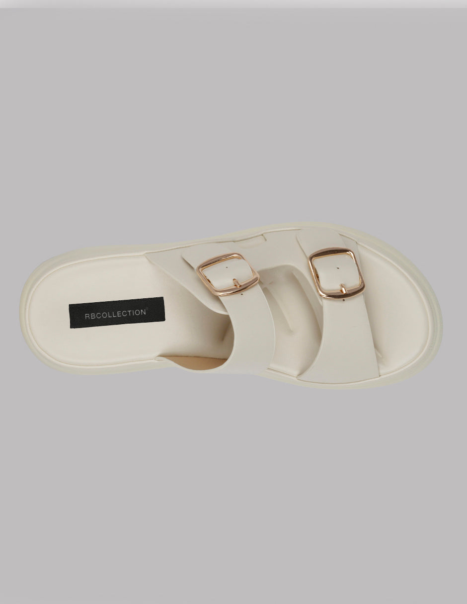 Sandalias con plataforma Steps en Sintético – Beige