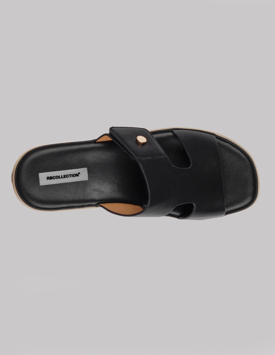 Sandalias de piso Steps en Sintético – Negro