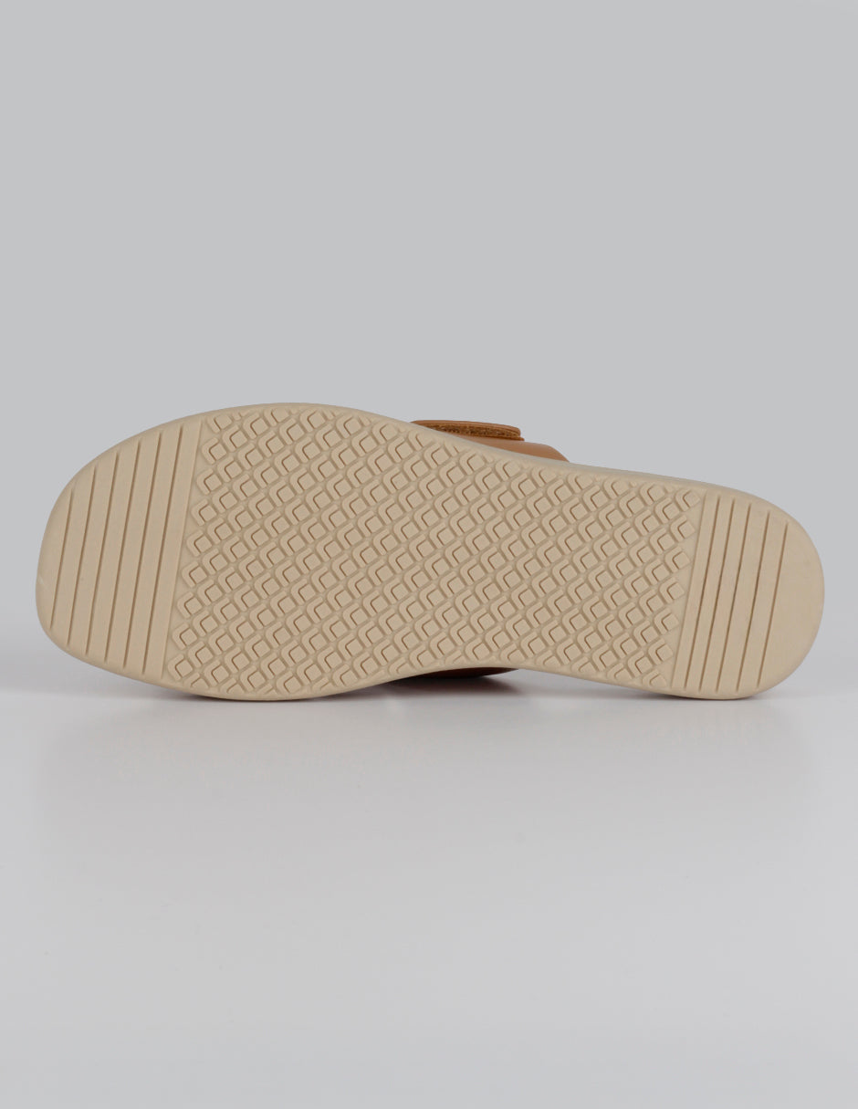 Sandalias de piso Steps en Sintético – Café