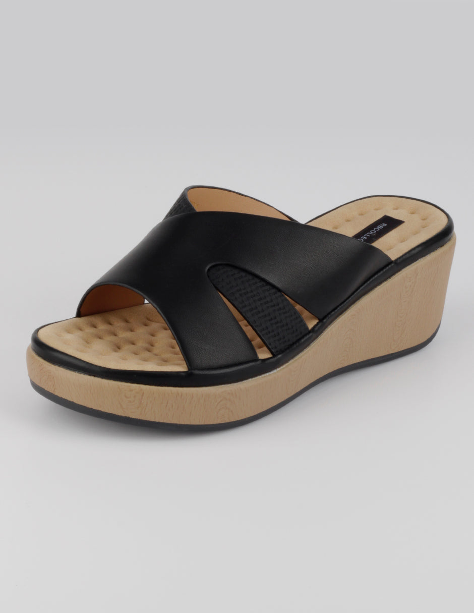 Sandalias con plataforma Steps en Sintético – Negro