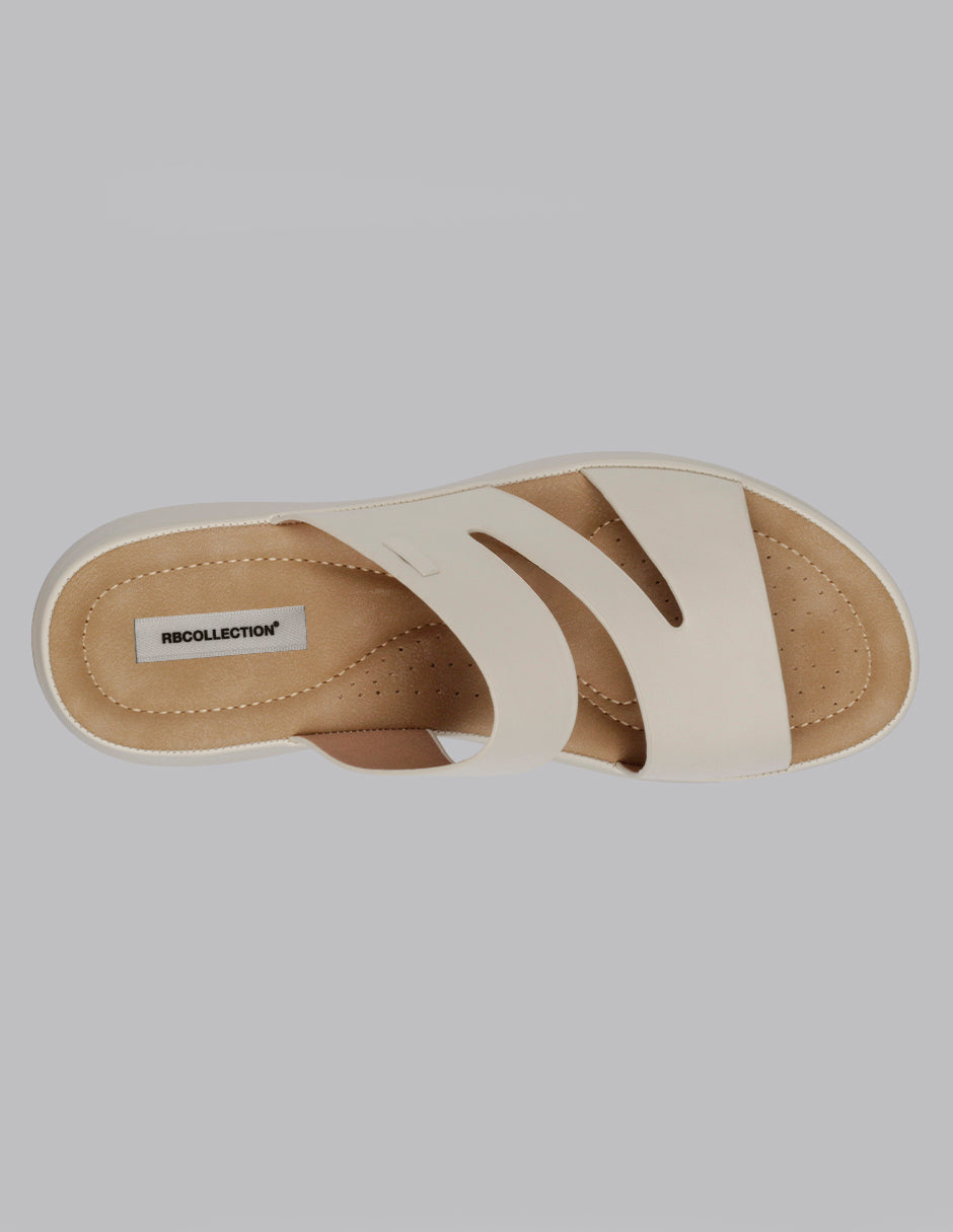Sandalias de piso Steps en Sintético – Beige