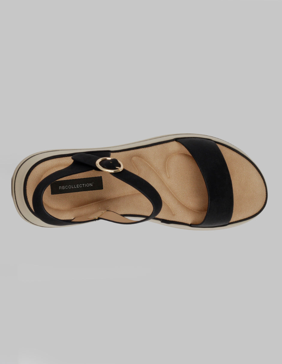 Sandalias con plataforma Steps en Sintético – Negro