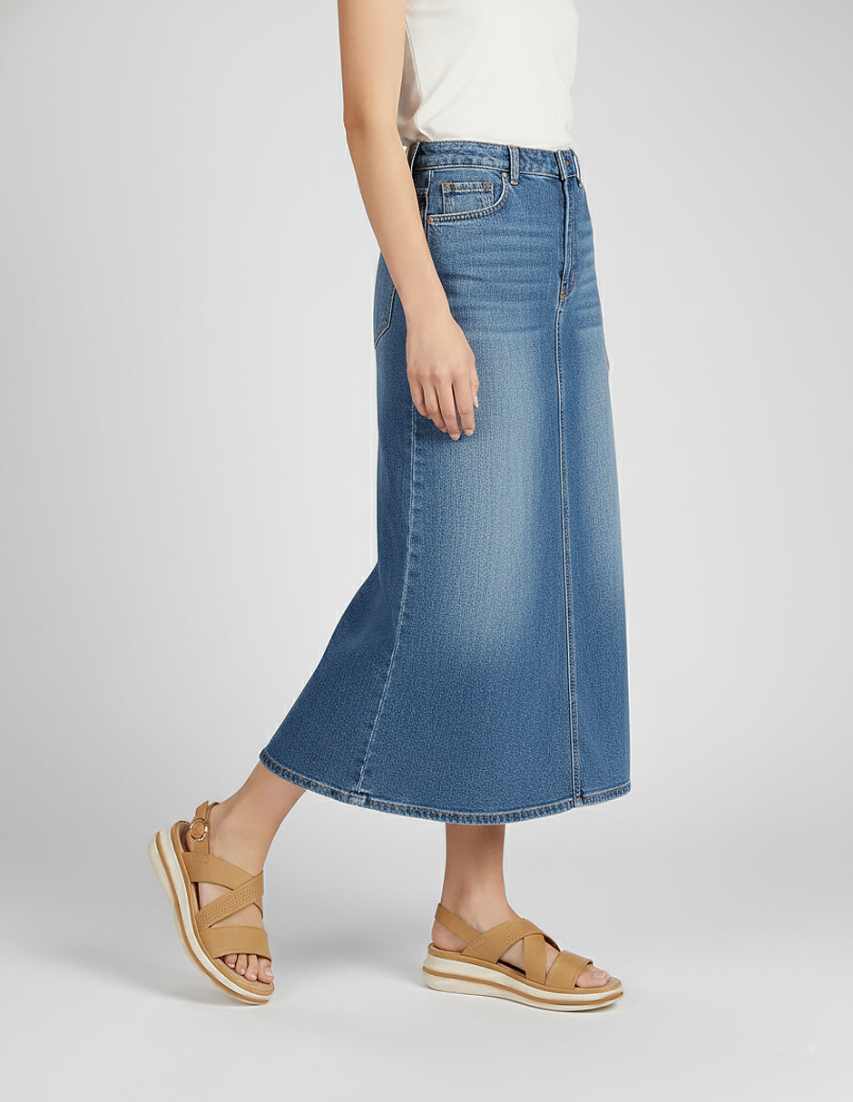 Sandalias con plataforma Steps en Piel vegana – Café