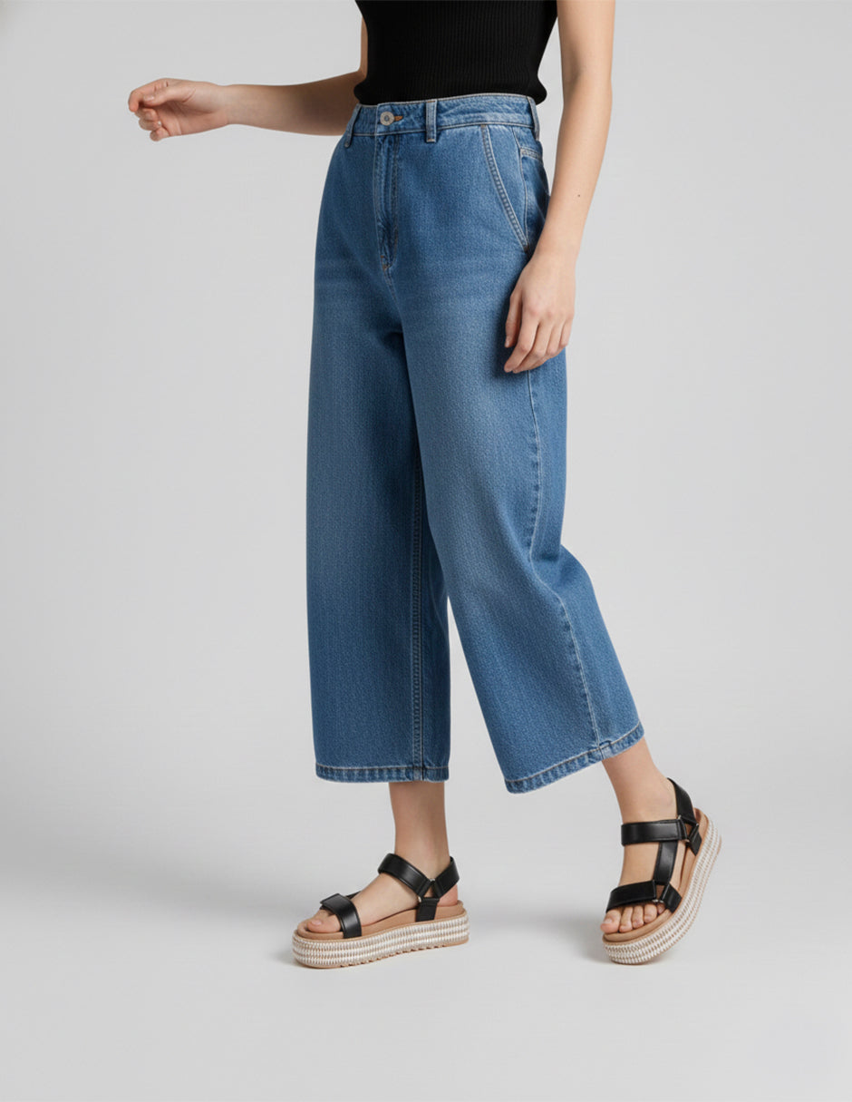 Sandalias con plataforma Yuri en Piel vegana – Negro