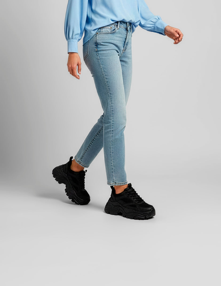 Tenis tipo deportivo  Highline en Textil – Negro