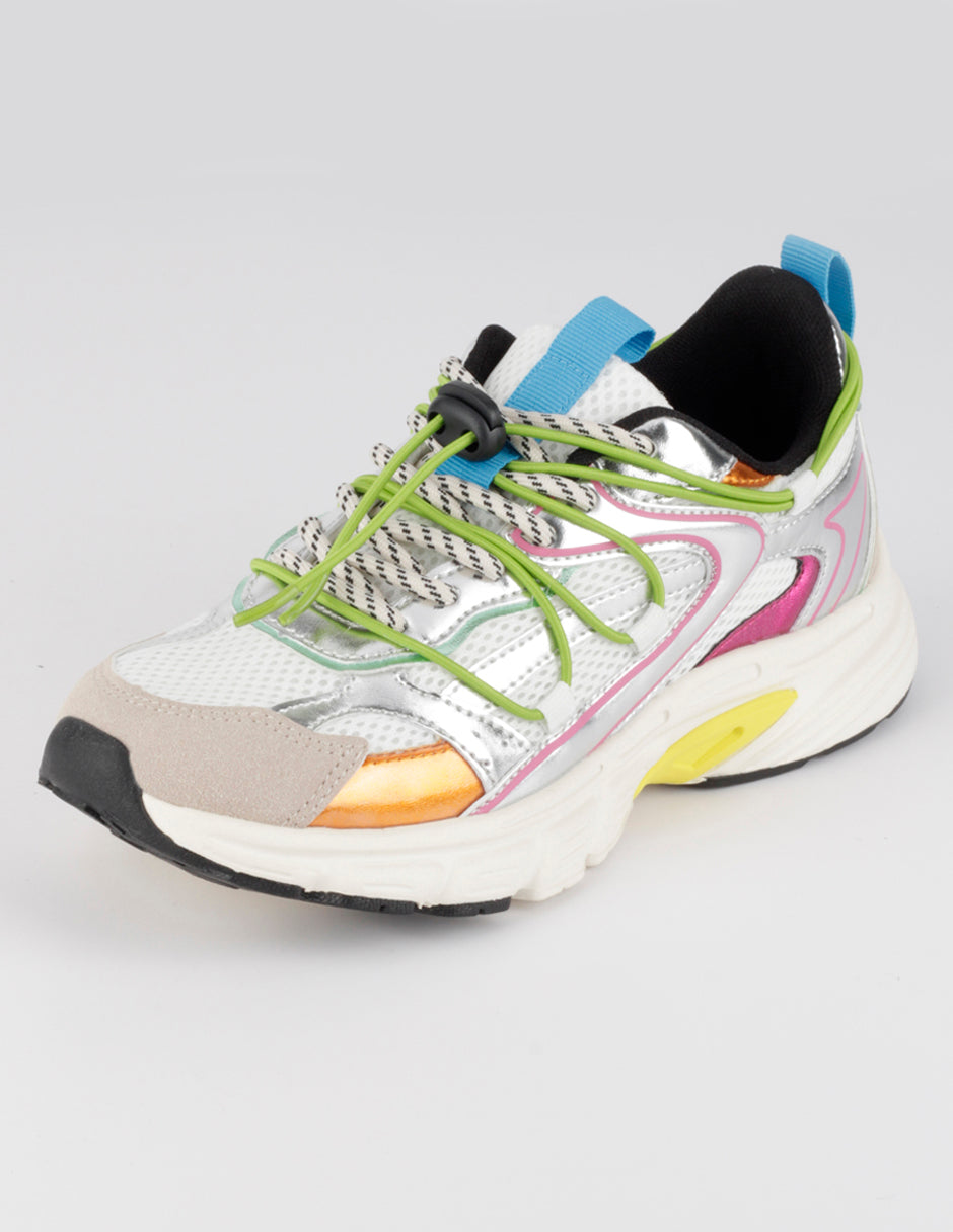 Tenis tipo deportivo  Highline en Textil – Multicolor