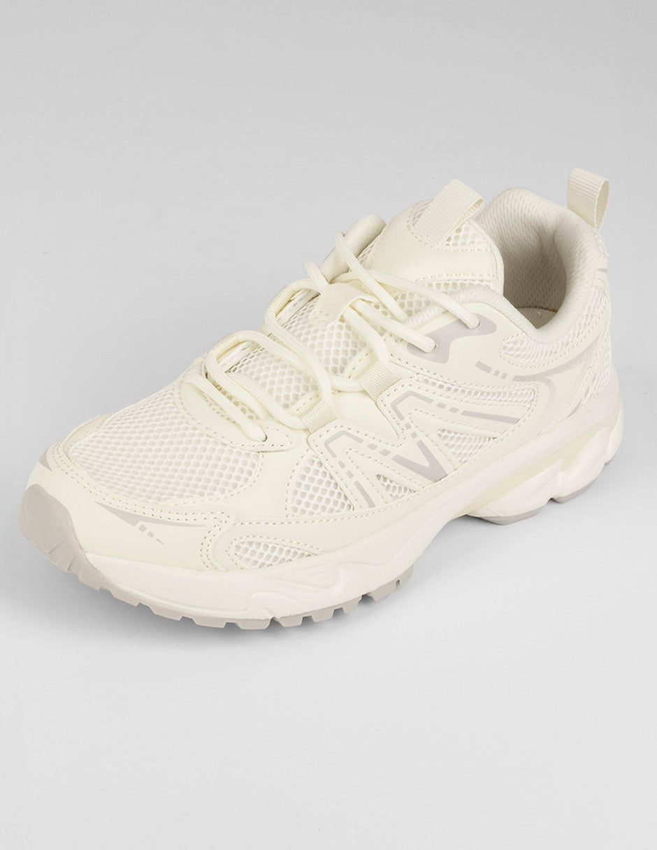Tenis tipo deportivo  Highline en Textil – Latte