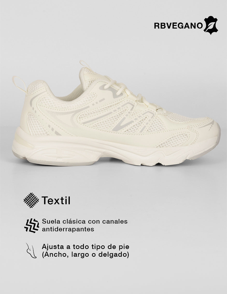 Tenis tipo deportivo  Highline en Textil – Latte