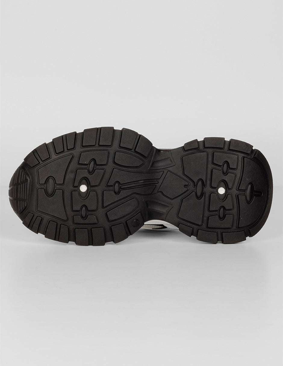 Tenis tipo deportivo  Highline en Textil – Blanco