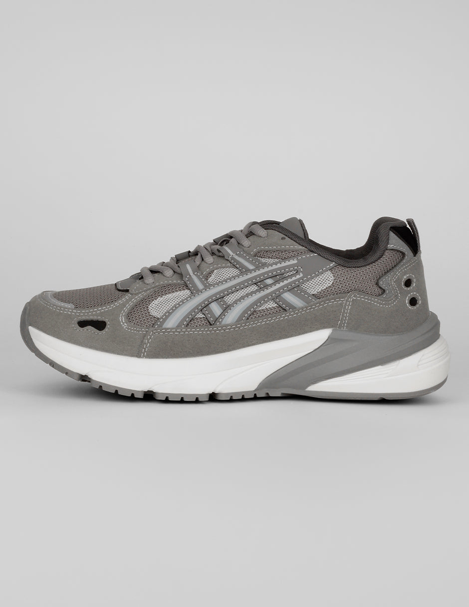 Tenis tipo deportivo Exterior Textil Color Gris Para Hombre De RBCOLLECTION