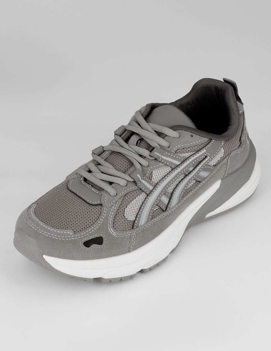 Tenis casual/deportivo Creed en Textil - Gris