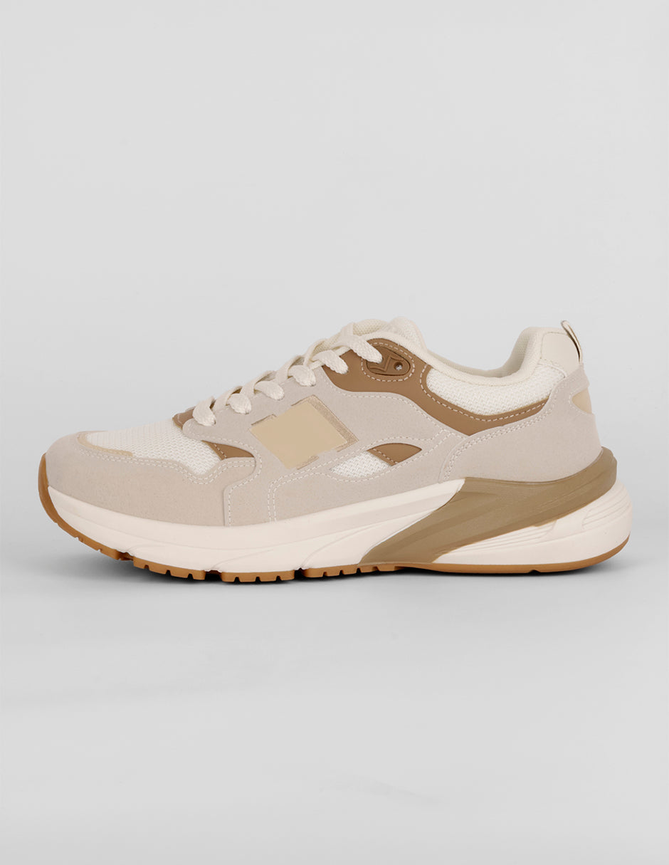 Tenis con cordones Exterior Sintético Color Late Para Hombre De RBCOLLECTION