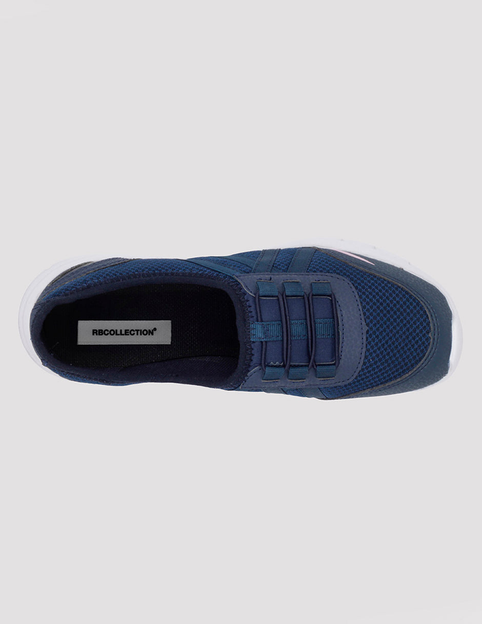 Tenis sin cordones  Highline en Textil – Azul