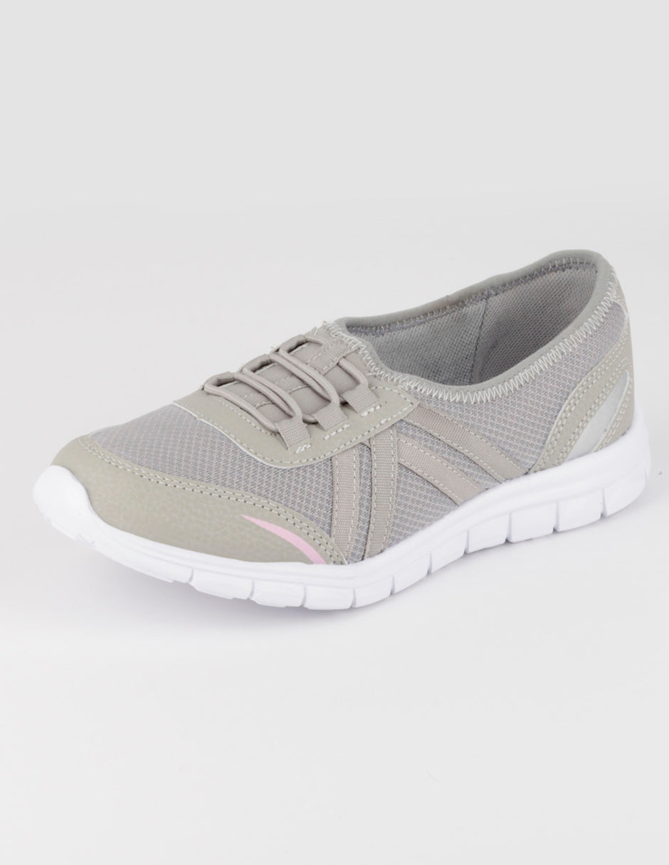 Tenis sin cordones  Highline en Textil – Gris