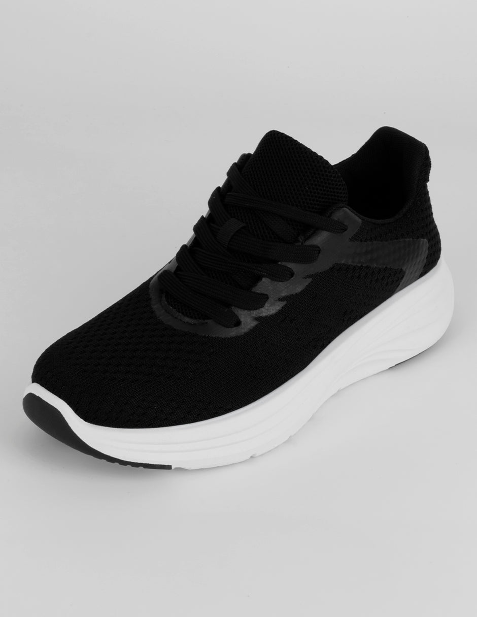Tenis para entrenamiento Sport en Textil – Negro