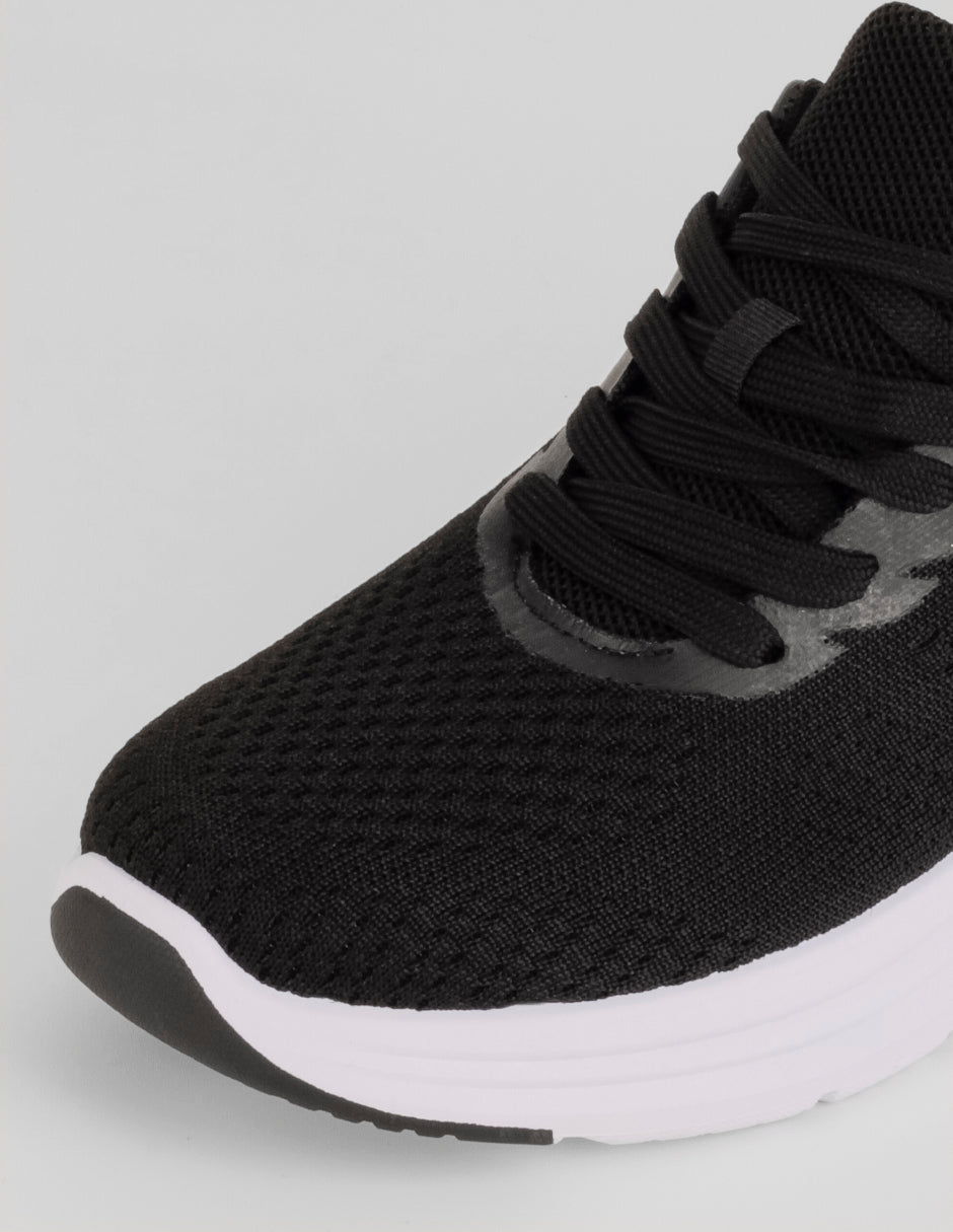 Tenis para entrenamiento Sport en Textil – Negro