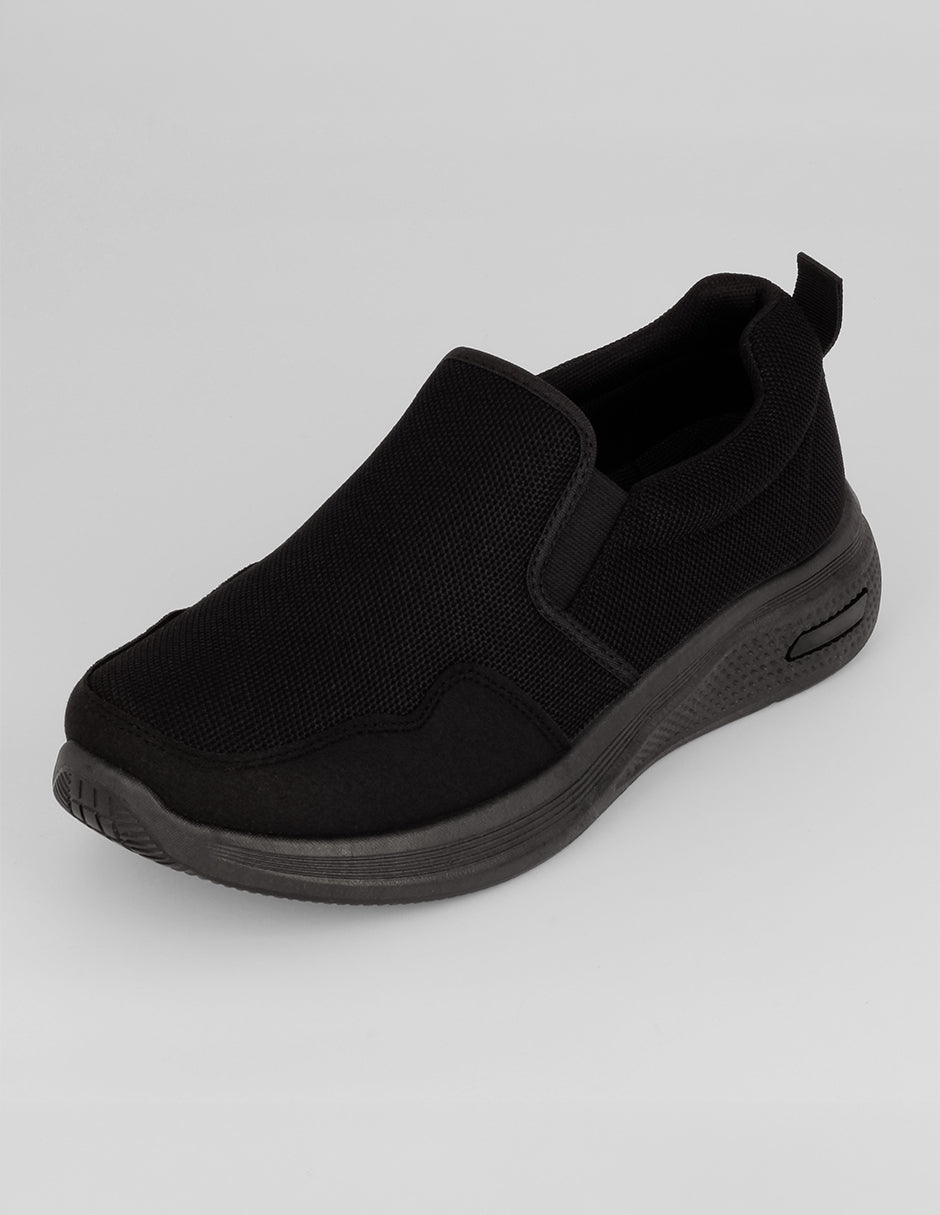 Tenis tipo deportivo TRX en Textil – Negro