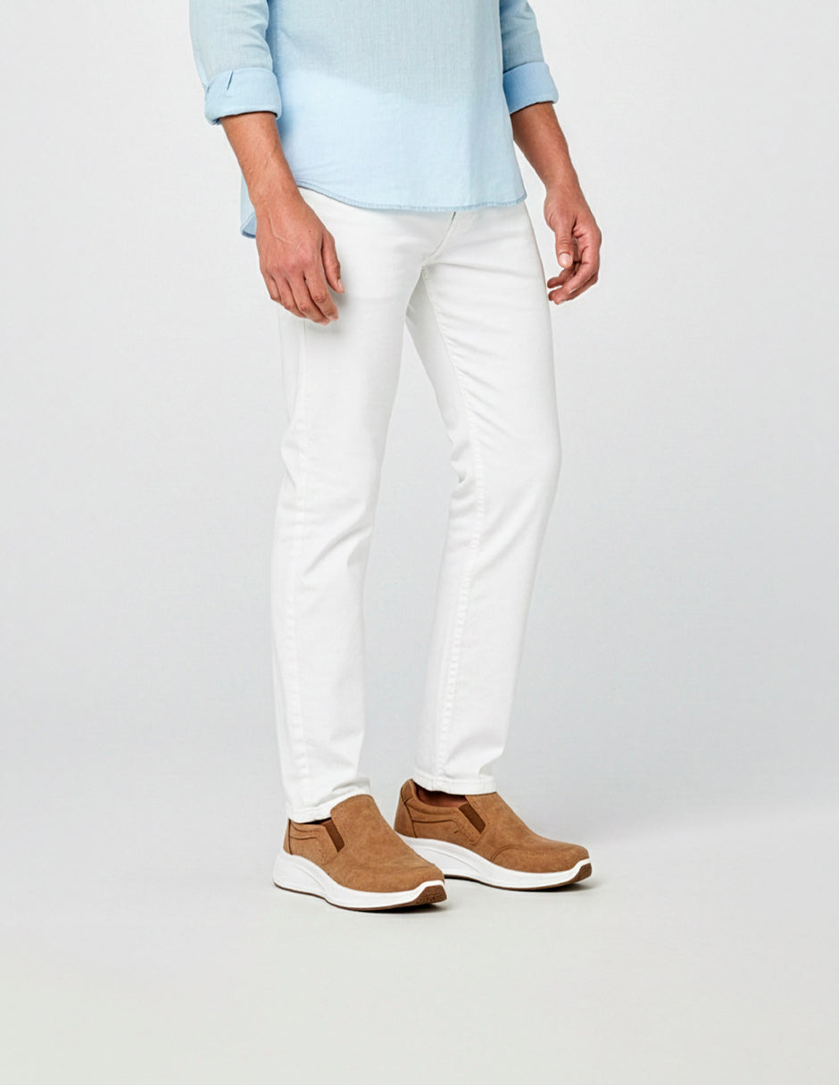 Zapato de confort TRX en Textil – Café