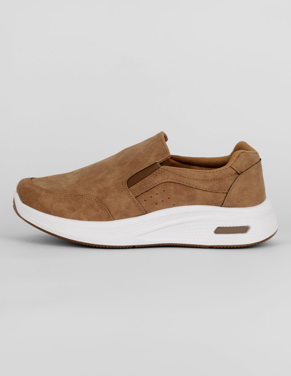 Zapato de confort Exterior Textil Color Café Para Hombre De RBCOLLECTION