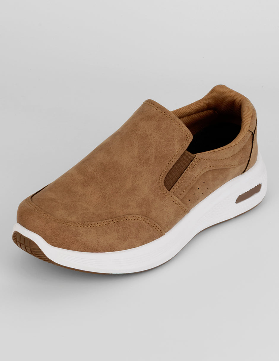Zapato de confort TRX en Textil – Café