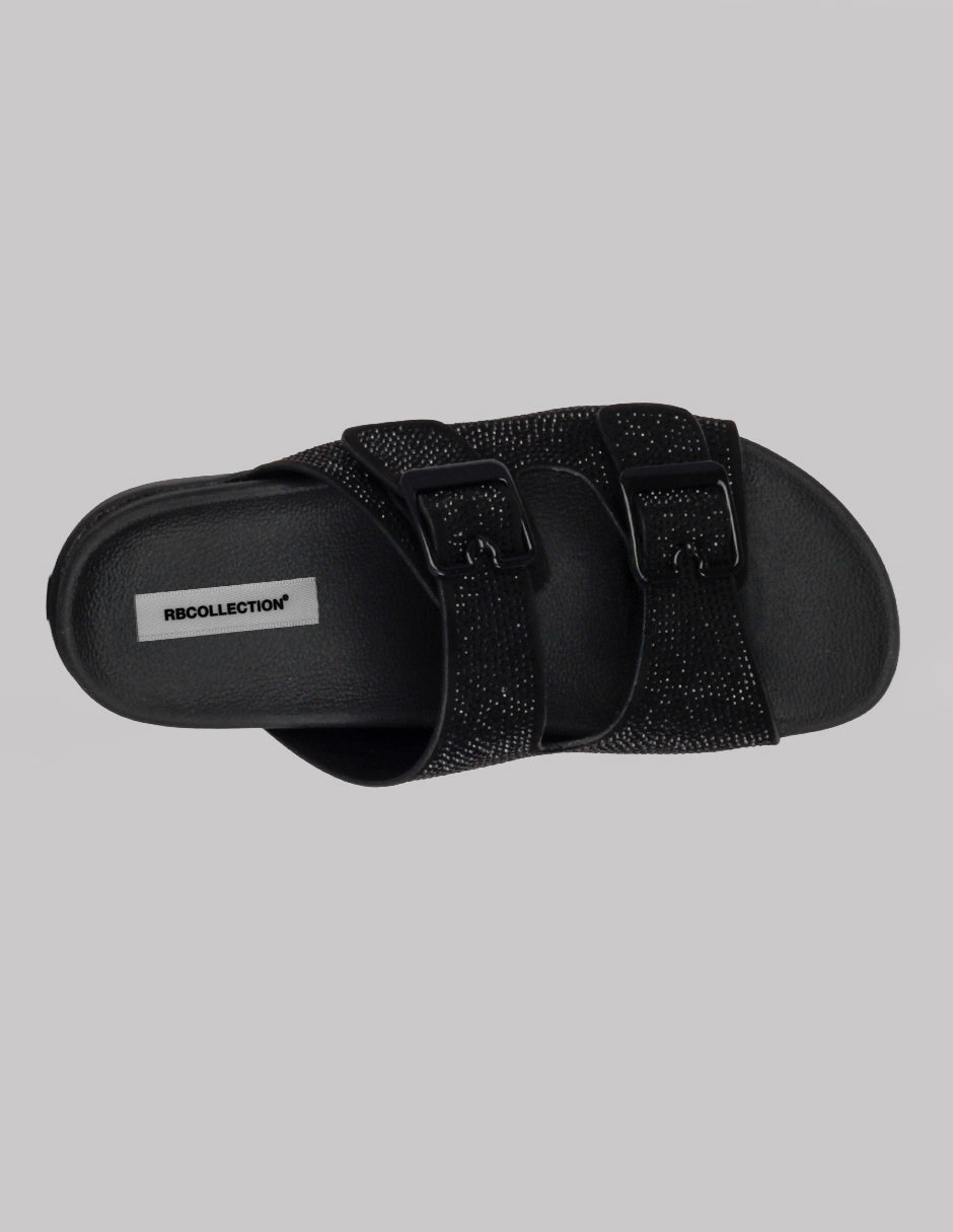 Sandalias de piso Steps en Sintético – Negro