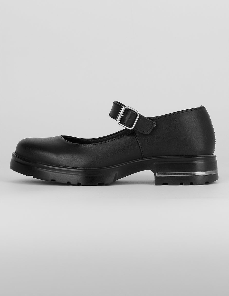 Mary jane Exterior Piel Color Negro Para Mujer De RBCOLLECTION