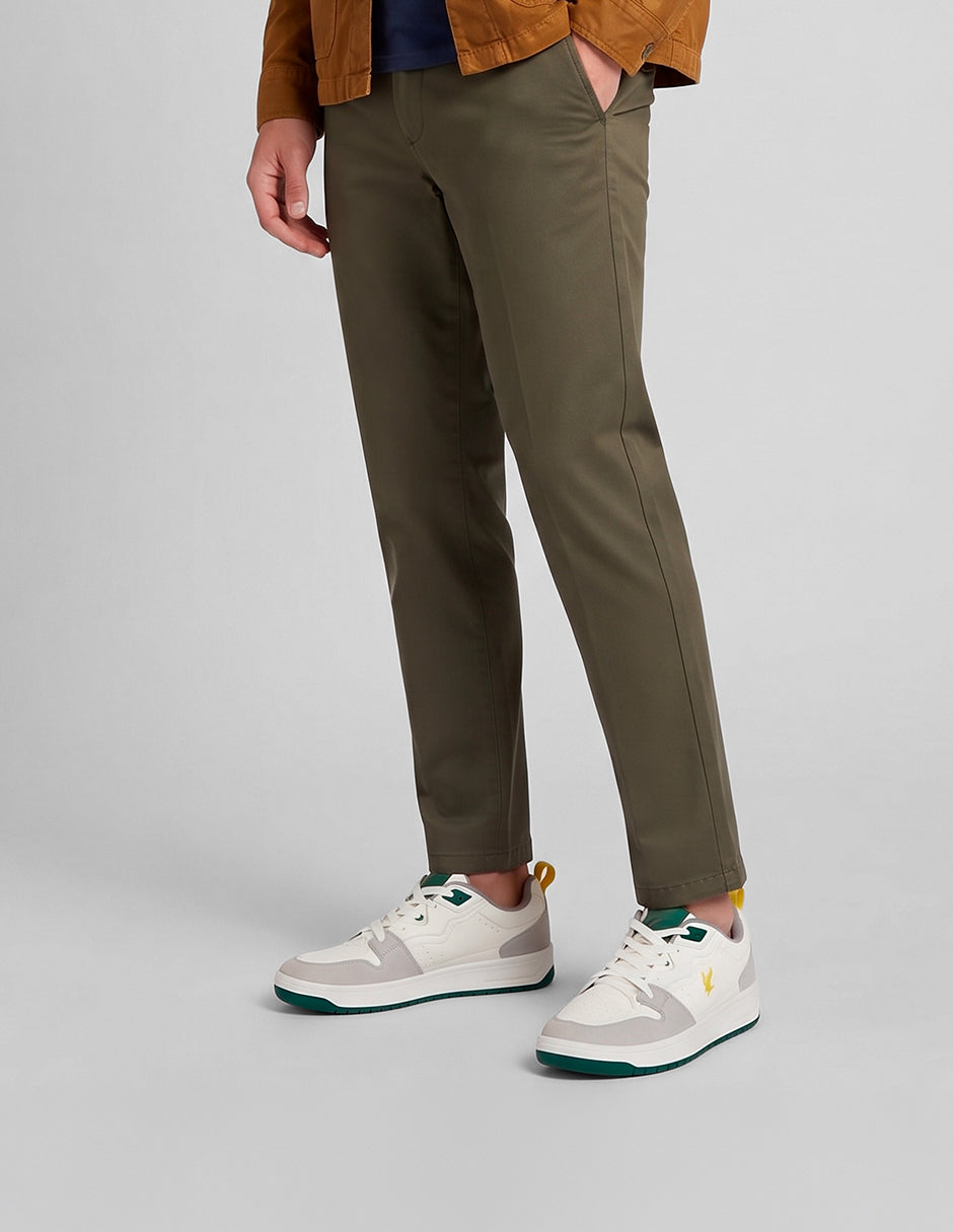 Tenis con cordones Agle en Piel vegana – Blanco