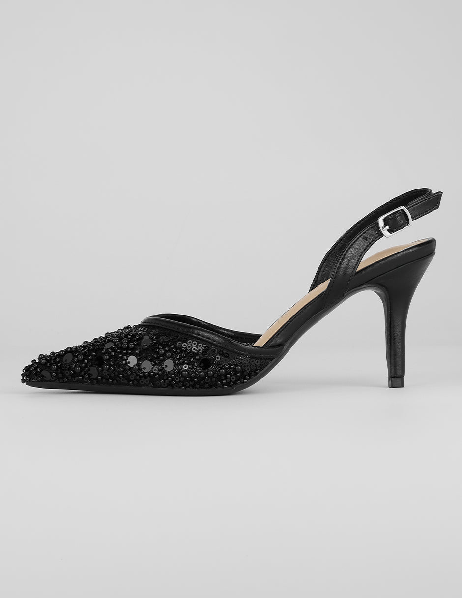 Zapatillas Exterior Sintético Color Negro Para Mujer De RBCOLLECTION